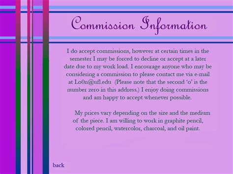 Commission Information