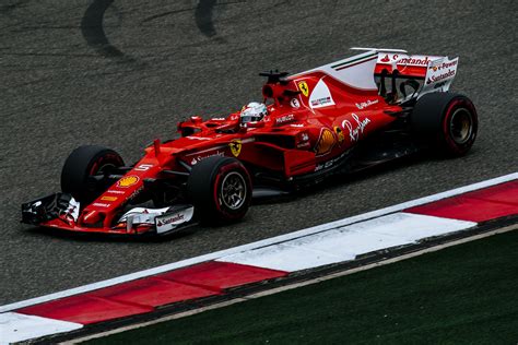Sebastian Vettel Ferrari Sf70h China Gp 2017 Racing Ferrari Vehicles