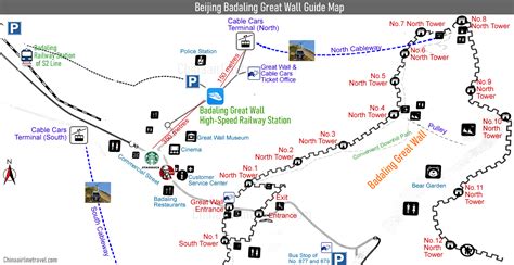 Badaling Great Wall High Speed Railway Station Guides And Map