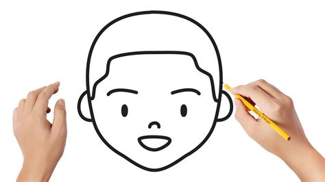 Cómo Dibujar Una Cara De Niño Dibujos Sencillos