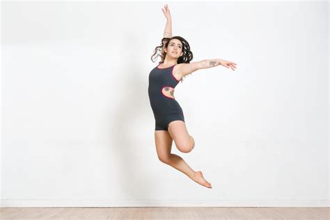 Picture Of Dancer Jumps — Free Stock Photo