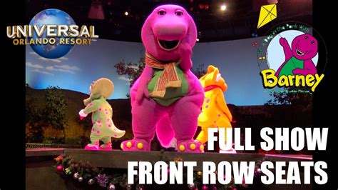 A Barney Holiday Full Show Front Row Seats Universal Studios