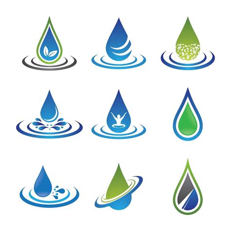Water Drop Logo Images 3067333 Vector Art At Vecteezy