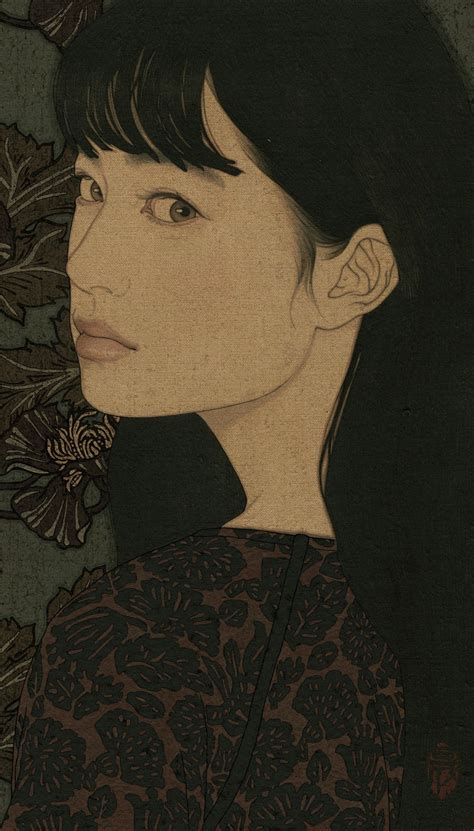 Ikenaga Yasunari Mishearingakari池永康晟 僻耳・朱梨 Japanese Art Prints