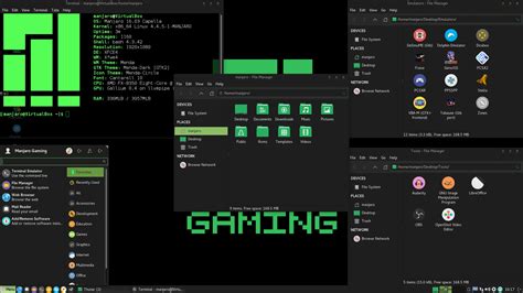 Meet Manjaro Linux Gaming 1606 An Arch Linux Based Distro Designed
