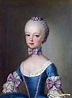 Portrait Of Archduchess Maria Antonia Of Austria At The Age Of Seven ...