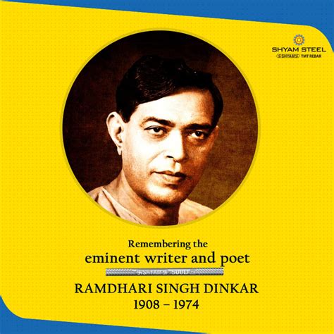 Padma Bhushan Awardee Ramdhari Singh Dinkar Is Considered As One Of The Most Important Modern