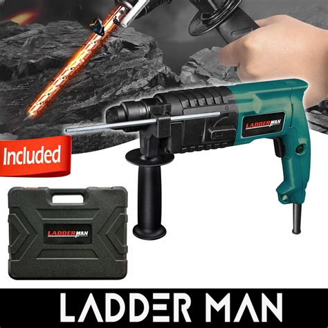 tuah837 2 20 750w ladderman 20mm 2 mode rotary hammer drill shopee malaysia