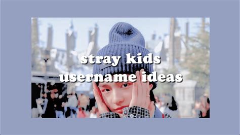 Aesthetic Stray Kids Usernames Pt02 ꒰🗼꒱ Youtube