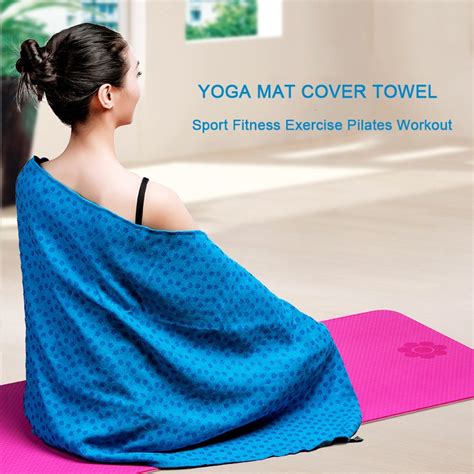 Cm Cotton Yoga Blankets Soft Travel Sport Fitness Exercise Yoga Pilates Mat Cover Towel