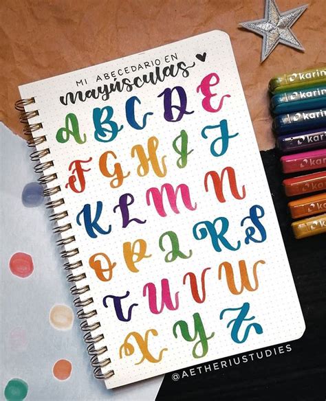 Aetherius Studies On Instagram Lettering Alphabet 🌈 ¡hola