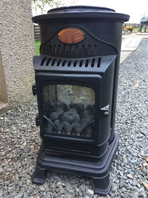 Calor Gas 3kw Provence Stove Portable Gas Heater With Full Lpg Bottle