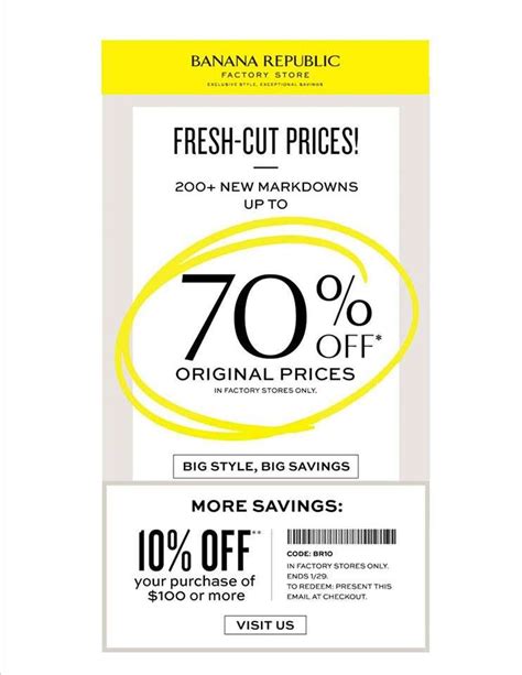 Banana Republic Factory Store Save Up To 70 Off Original Prices