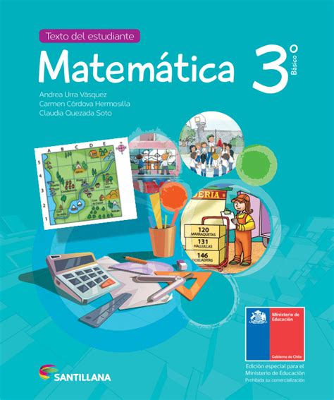 Libro De Matemáticas 3 Básico 2024 Mineduc 】 📕
