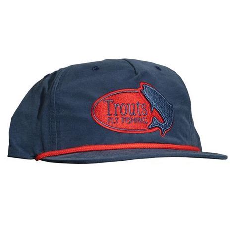 Brand New Throwback Logo Rope Hats Trouts Fly Fishing