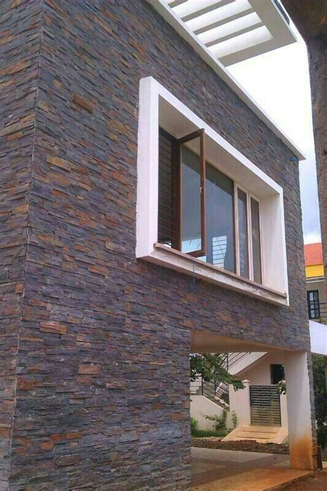 Natural Slate Culture Stone Slate Stacked Stone Wall Tiles For