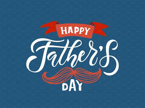 Happy Fathers Day Template Poster Templates Creative Market