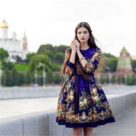 Russian Dress Russian Fashion Fashion