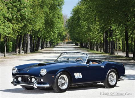 European aristocracy, including vittorio emanuele of savoy, and even racing drivers. World Of Classic Cars: Ferrari 250 GT SWB California Spider by Scaglietti 1961 - World Of ...