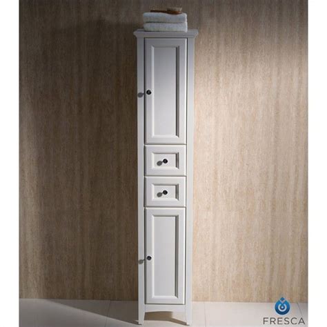 Already have a nice linen cabinet. Fresca Oxford Tall Bathroom Linen Cabinet in Antique White ...