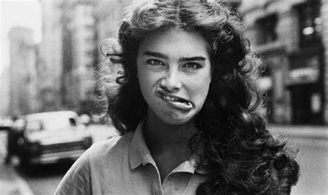 The Story Behind The Photo Of Brooke Shields Doing Goofy Face On The