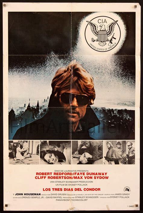 3 Days Of The Condor Movie Poster 1975 1 Sheet 27x41