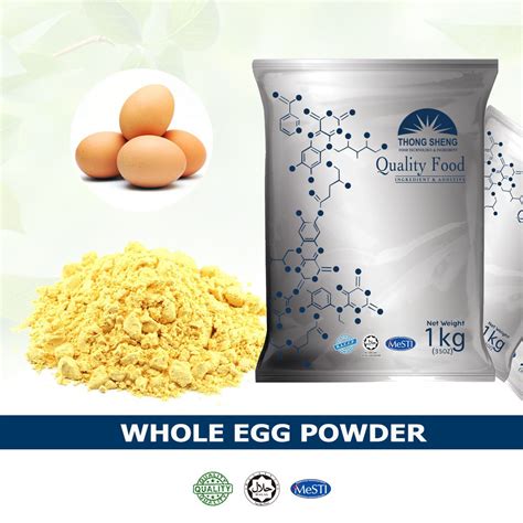 Whole Egg 500gm1kg Food Grade Halal Whole Egg Powder Shopee Singapore
