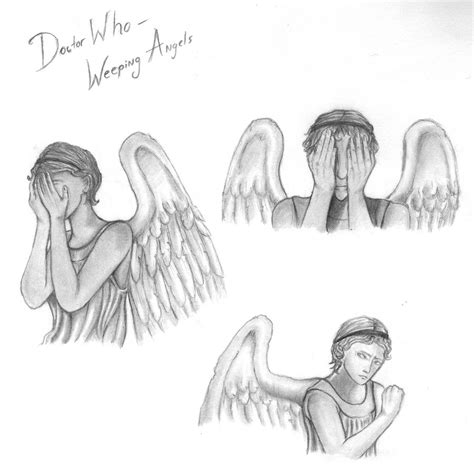 Weeping Angel Sketch At Explore Collection Of