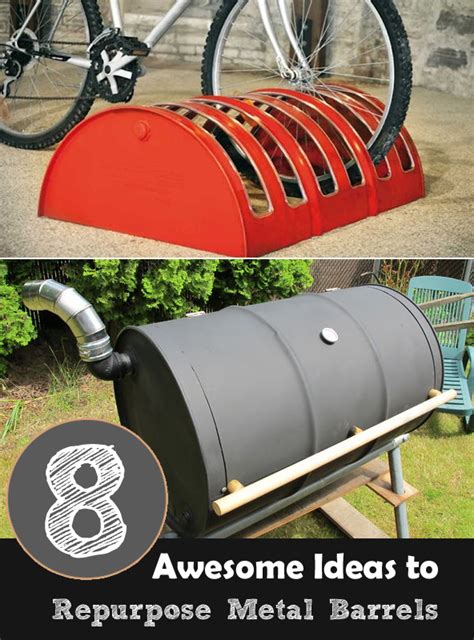 8 Awesome Ideas To Repurpose Metal Barrels