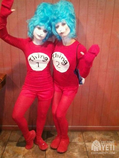 Here's the thing about thing 1 and thing 2, their costumes will look so good on you! Thing 1 and Thing 2 Costumes | Costume Yeti