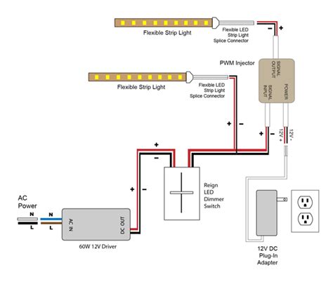 Vlightdeco Trading Led Wiring Diagrams For 12v Led Lighting