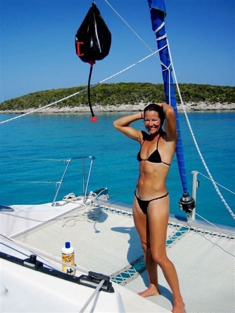 Pin By Sdiddy 2 On Stunning Women Yachts Girl Boat Girl Sailing