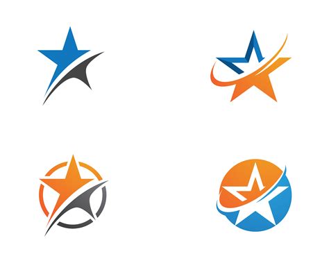 Star Logo Template Vector Icon Illustration Design 612546 Vector Art At Vecteezy
