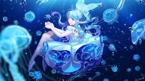 anime underwater wallpapers bigbeamng