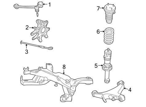 2003 Ford Expedition Arm Assembly Rear Suspension Lower Control Arm