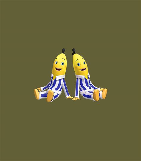 Funny Bananas In Pajamas B1 And B2 Vegetarian Digital Art By Nourag