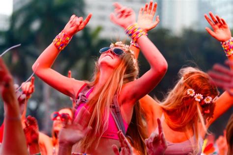 festival girls edm festival fun festival ultra music festival