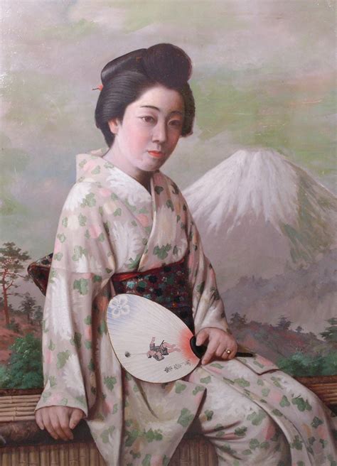 Japanese Painting 19th Century Meiji Artists Absorbed International