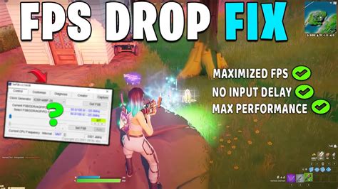How To Fix Fps Drops And Boost Fps In Fortnite Chapter 3 Get More Max