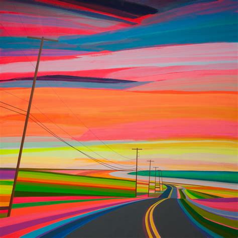 Sunset Road By Grant Haffner