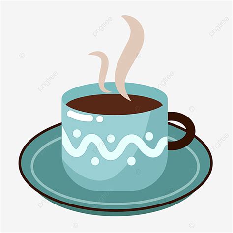 Coffee Cups Clipart Png Images Teal Coffee Cup Coffee Mug Clipart