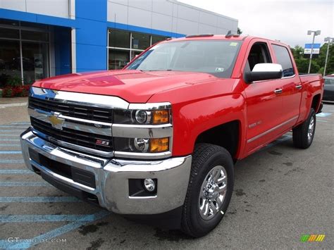 New Red Hot Chevrolet Silverado Hd Crew Cab Hot Sex Picture