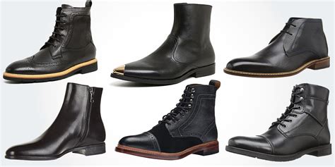 18 Best Black Leather Boots For Men Modern Casual Genuine Leather