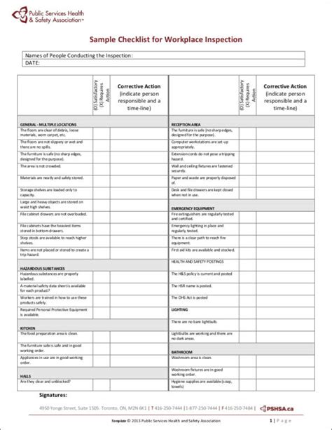 Free Printable Checklist Samples Templates In Ms Word Pdf Excel