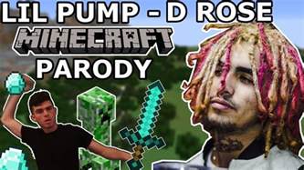 Lil Pump D Rose Minecraft Parody Youtube