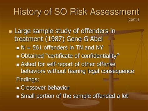 Ppt Sex Offender Risk Assessment Powerpoint Presentation Free Download Id4506429