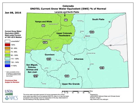Colorado Snowpack Conditions Favorable To Start The 2016 Water Year