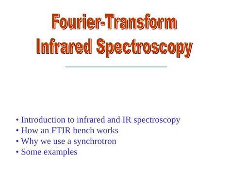 PDF Fourier Transform Infrared Spectroscopy Xray Cz FTIR