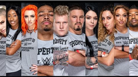 wwe announces 2021 performance center recruits youtube