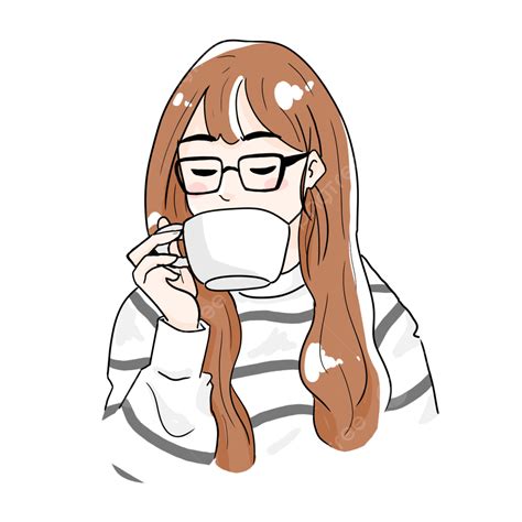 Anime Girl Characters Coffee Break Anime Girl Aesthetic Anime